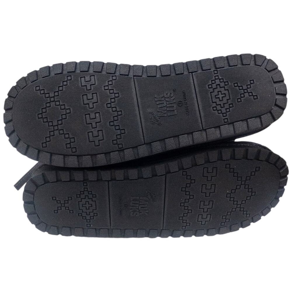 MUK LUKS Heather Gray Camila Water Resistant Ankle Booties Women's Size 7 - Picture 6 of 6